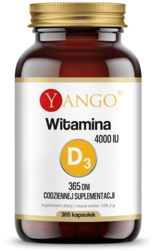 Yango Witamina D3 4000 IU na 365 dni