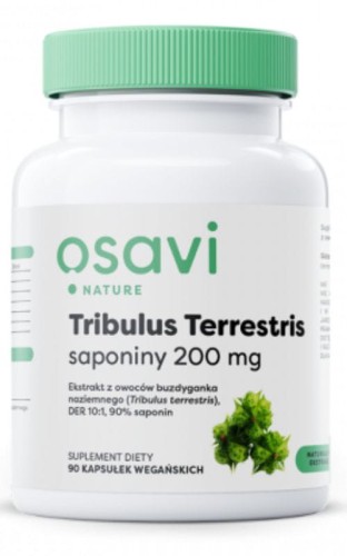 Osavi Tribulus Terrestris, saponiny 200 mg - 90 kaps. (buzdyganek  naziemny)