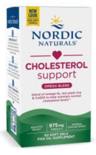 Nordic Naturals Omega Cholesterol Support LDL  60 kapsułek