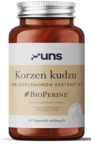 Korzeń kudzu 40% izoflawonów 60 kapsułek UNS