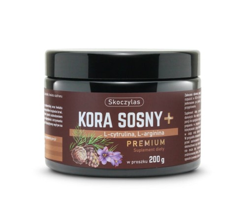 Skoczylas Kora sosny + L-cytrulina, L-arginina PREMIUM