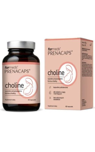 Prenacaps Choline (250mg) 60 kapsułek Formeds