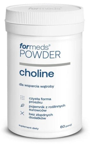 POWDER CHOLINE cholina (60 porcji) Formeds