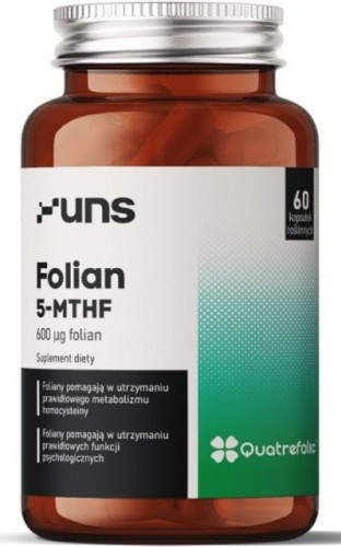 Folian 5-MTHF 60 kapsułek UNS