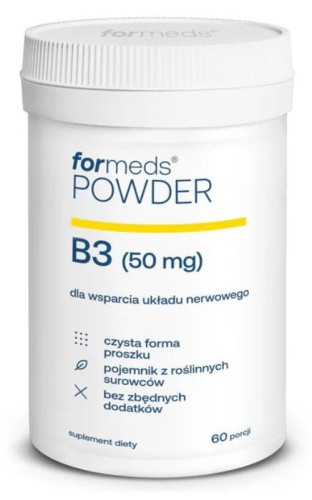POWDER B3 - witamina B3 - Niacyna, Formeds