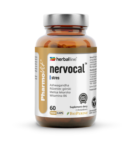 Pharmovit Herballine Nervocal stres 60 kapsułek