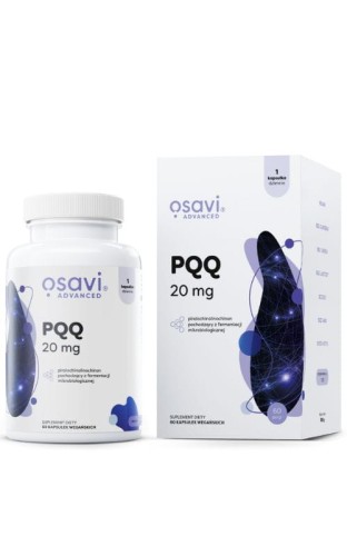 Osavi PQQ 20 mg, 60 vegan kapsułek