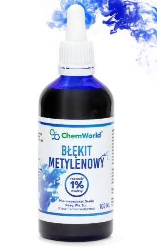 Błękit Metylenowy 1% - 100 ml ( Ph. Eur. )  Chemworld