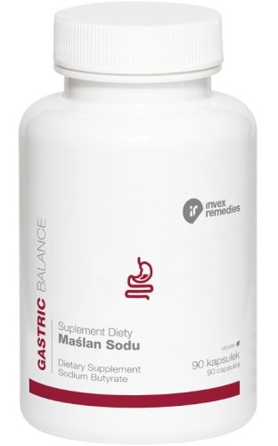 Maślan Sodu 90 kapsułek Invex Remedies