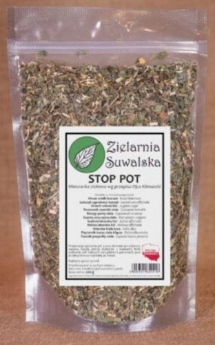 Zioła Stop pot mieszanka ziołowa wg przepisu Ojca Klimuszki 200g