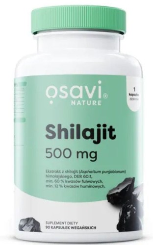 Osavi Mumio Shilajit himalajskie 500 mg 90 kaps