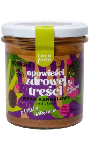 Coco Farm Opowieści Zdrowej Treści Krem karmelowy 280g