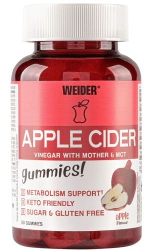 Apple Cider Ocet jabłkowy 50 żelek Weider
