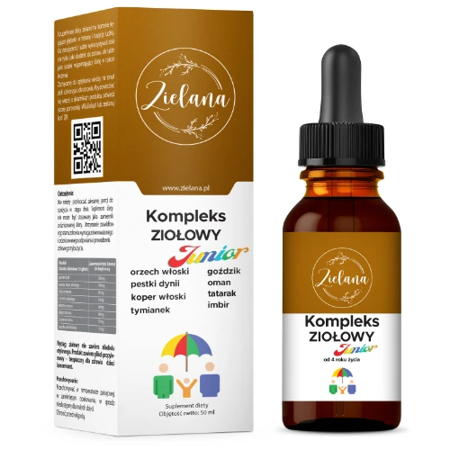 Kompleks ziołowy JUNIOR 50 ml ZIELANA