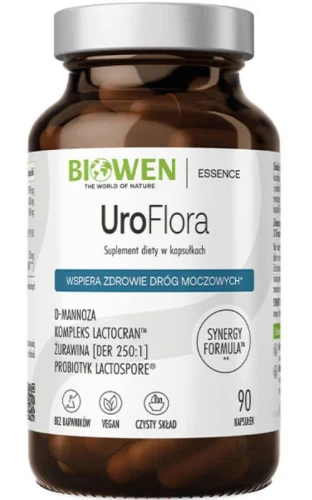 Biowen UroFlora wspiera zdrowia dróg moczowych 90 kapsułek