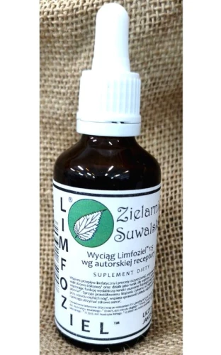 LimfozielTM wyciąg 1:5 wg autorskiej receptury 50 ml Zielarnia Suwalska