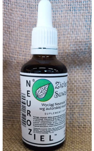 Wyciąg NeurozielTM 1:5 wg autorskiej receptury 50 ml Zielarnia Suwalska