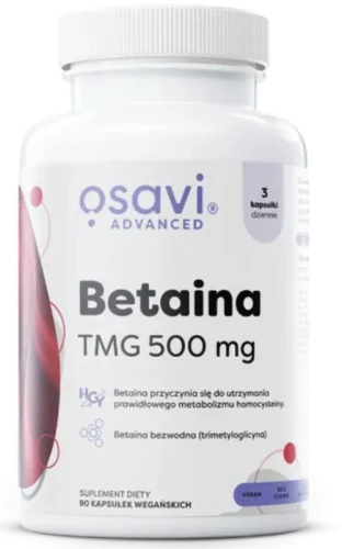 Osavi Betaina TMG 500 mg 90 kaps