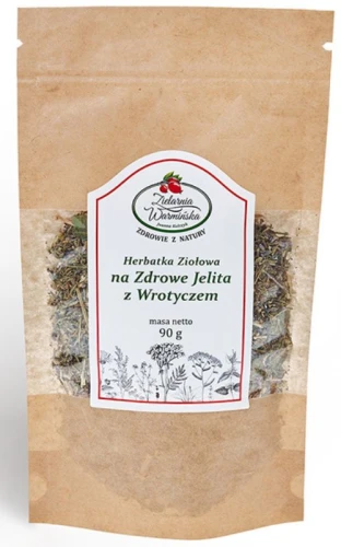 Zielarnia Warmińska Na Zdrowe Jelita z Wrotyczem Herbatka ziołowa 90 g