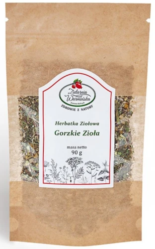 Zielarnia Warmińska Gorzkie Zioła Herbatka ziołowa 90 g