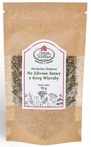 Zielarnia Warmińska Na Zdrowe Stawy z Korą Wierzby Herbatka ziołowa 90 g