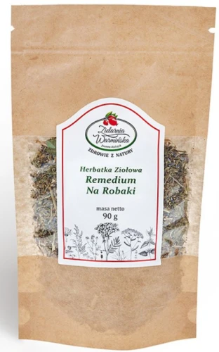 Zielarnia Warmińska Remedium Na Robaki Herbatka ziołowa 90 g