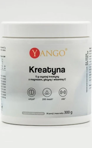 Yango - Kreatyna + magnez + glicyna + witamina C - 300g