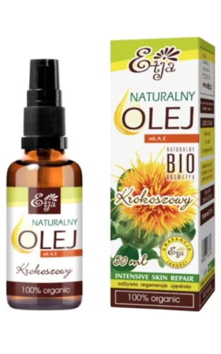 Naturalny olej krokoszowy bio 50ml, Etja