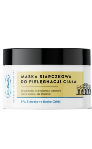 Maska siarczkowa do pielęgnacji ciała, 200g Dr Duda
