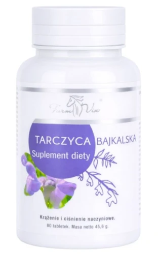  Bajkalina - Tarczyca Bajkalska - 80 tabletek - FARM-VIX