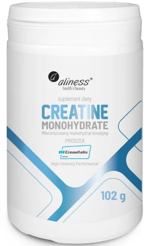 Aliness Creatine monohydrate Kreatyna (Creavitalis®) 102 g, 30 porcji