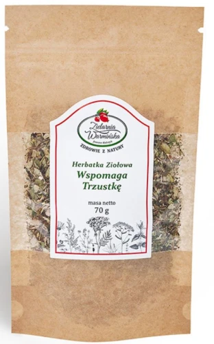 Zielarnia Warmińska Wspomaga Trzustkę Herbatka ziołowa 70 g
