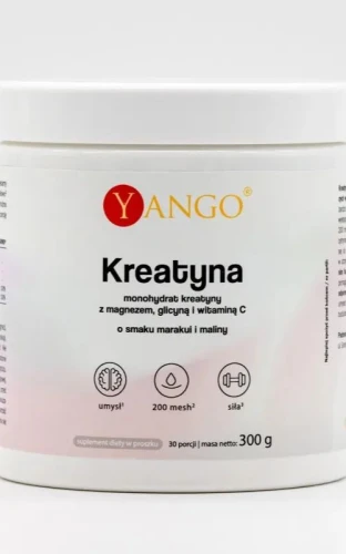 Yango Kreatyna Marakuja-Malina 300 g