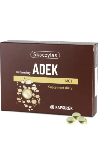 Skoczylas ADEK witaminy MCT 60 kapsułek miękkich