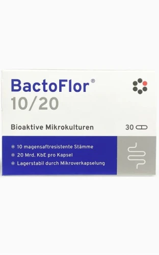BactoFlor 10/20 30 kaps. INTERCELL Pharma - probiotyki