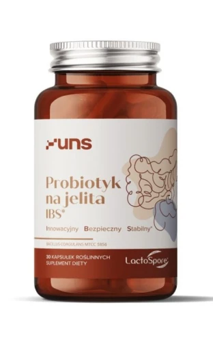 Probiotyk na jelita IBS 30 kaps UNS