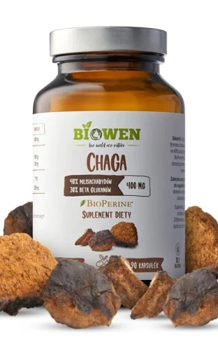 BIOWEN Chaga - 400mg - 90 kaps