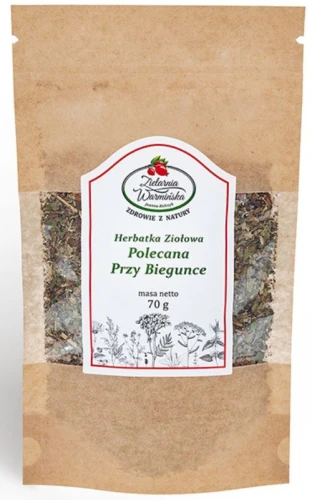 Zielarnia Warmińska Polecana przy biegunce herbatka ziołowa 70 g