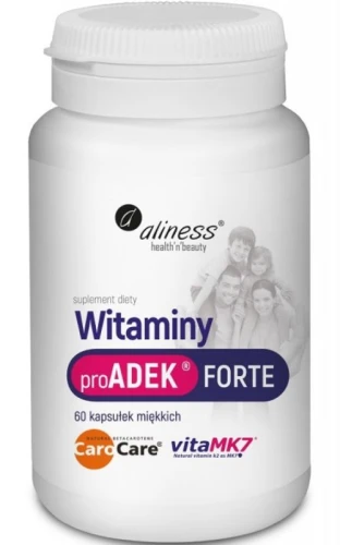 Aliness Witaminy proADEK Forte 60 kapsułek