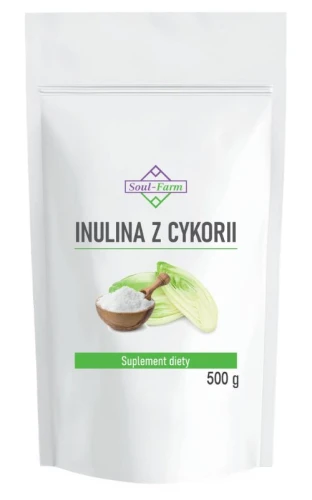 Inulina z cykorii, proszek 500g Soul-Farm