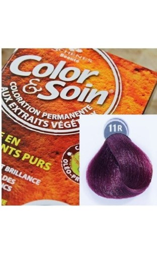 Color & Soin farba do włosów (czerwono-fioletowy) 11R 135ml