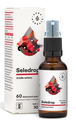 Seledrop - selen 110 mcg selenian (IV) sodu aerozol 30 ml Aura herbals