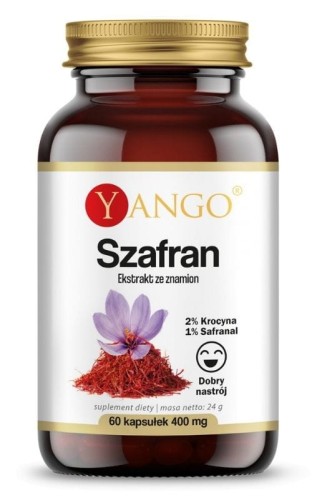 Yango Szafran - ekstrakt ze znamion 60 kapsułek