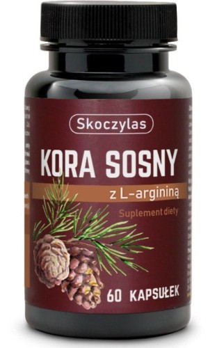 Skoczylas Kora sosny z argininą 60 kapsułek
