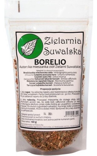 Borelio 100g autorska mieszanka ziół Zielarni Suwalskiej