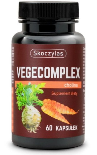 Skoczylas Vegecomplex cholina 60 kapsułek