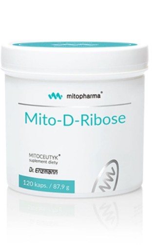 Mito-Pharma Mito-D-Ribose MSE 120 kaps. dr Enzmann