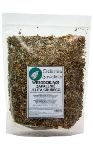 Wrzodziejące Jelitoziel wg Klimuszki 450g Zielarnia Suwalska