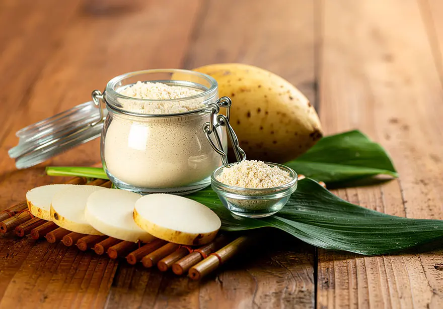 Glukomannan z rośliny Konjac