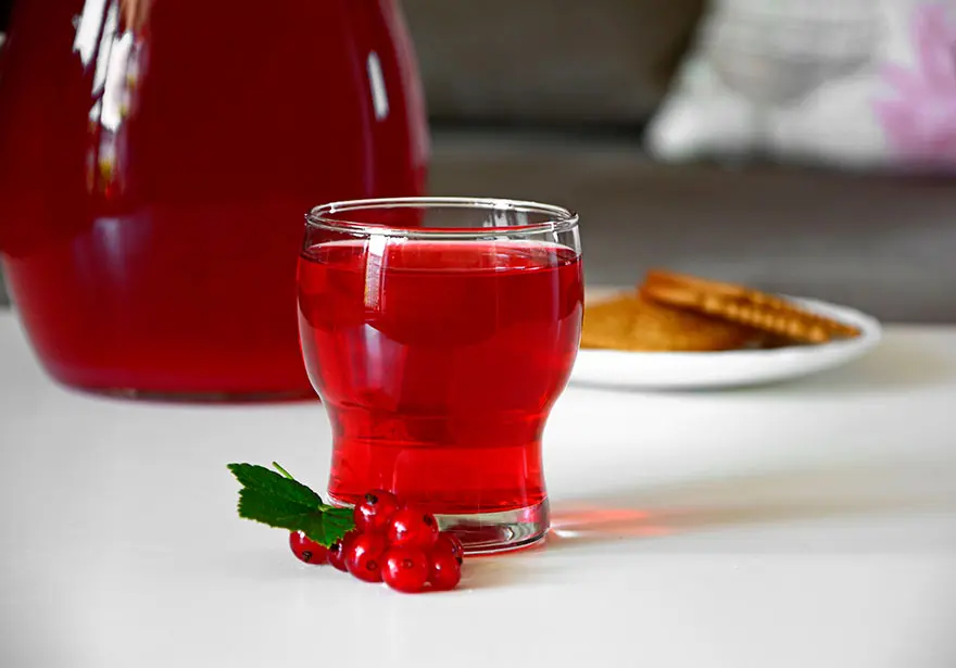 Sok z żurawiny
